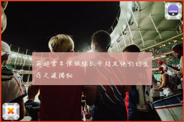 英超常年保级球队介绍及他们的生存之道揭秘